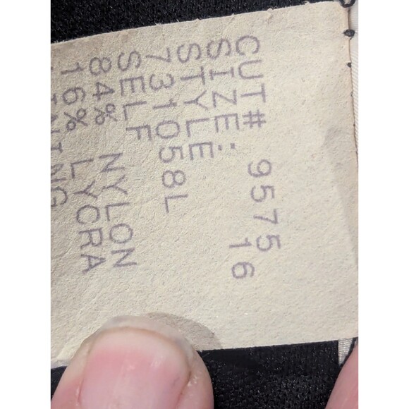 Tadashi Shoji Women Black Sheer Maxi Skirt Lined Sz 16 Vntg Evening Formal Party - Picture 4 of 4